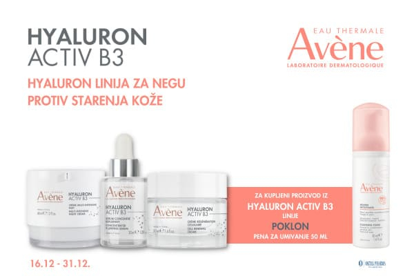 Avene B3 poklon 12/24 brend